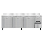 Thumbnail image #1 for Continental Refrigerator RA93SNBS 4-Door Worktop Refrigerator, 93"W, Stainless Steel Worktop with 6"H Backsplash