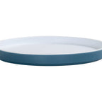 Thumbnail image #1 for Cal-Mil 24127-5-111PLATE Round Melamine Bento Sushi Plate, Stone Blue, 5 x 5 x 1 in. Case of 3