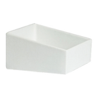 Thumbnail image #1 for G.E.T. Bugambilia ISS35LV Square Salad Bar Bowl, 449.74 oz, 10-1/2" x 10-1/2" x 12", Sloped, Cast Aluminum with Resin, Lavender