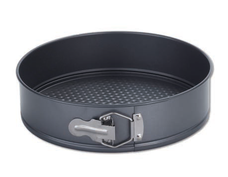 Product image #2 for American Metalcraft 10 1/4 Inch Round Tin-Plated Steel Springform Pan with Removable Bottom