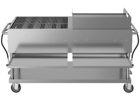 Product image #5 for KoolMore 60-Inch 8-Burner Commercial Outdoor Propane Grill with 30-Inch Griddle