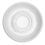 Thumbnail image #1 for Tableware Solutions USA Plain White by Continental 51CCPWD007 6" Round White China Double-Well Cafe Saucer Case of 24