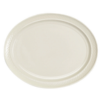 Thumbnail image #1 for Steelite International Homer, Gothic HL3527000 Oval China Platter, 11-3/8" x 8-1/2" 1 Dozen