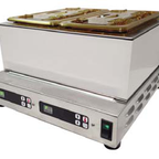 Thumbnail image #6 for Carter-Hoffmann (Middleby) MT23-6 Countertop Top-Access Hot Food Holding Cabinet with 2 6-Inch Amber Pans and Independent Digital Controls