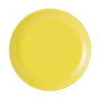 Thumbnail image #1 for Tuxton China Healthcare BSA-0904 Ceramic Plate, 9 in, Round, Narrow Rim, Saffron 1 Dozen