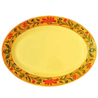 Thumbnail image #1 for G.E.T. Venetian OP-621-VN . . Melamine Oval Platter, 21 x 15 in Case of 12