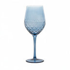 Thumbnail image #2 for Kadra Kitchenware Vikko Decor VD-19-MB Water Tumbler Glass, 19 oz., Blue Case of 24