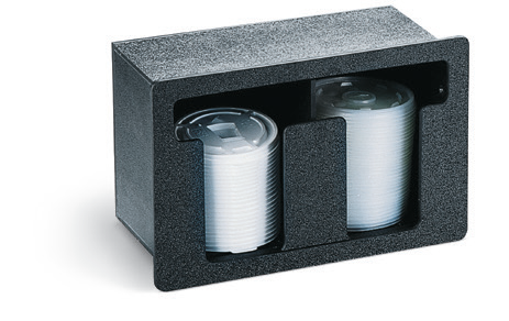 Product image #2 for Vollrath Flush Mount 2-Column Horizontal Lid Holder