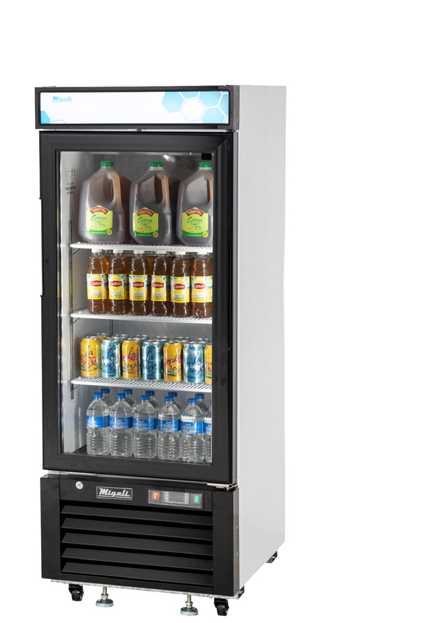 Product image #5 for Migali Competitor Series® 10 Cu. Ft. One-Section Reach-In Glass Door Refrigerator Merchandiser