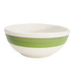 Thumbnail image #1 for CAC China Rainbow R-18-G 15 oz Green Ceramic Nappy Bowl, Round, 5-7/8" Diameter Case of 3 Dozen