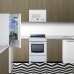 Thumbnail image #2 for Summit Commercial Summit Appliance FFBF121WIM Refrigerator-Freezer, 11.7 cu. ft. capacity, Bottom Mount, counter-depth, 23.5"W x 25.25"D x 73.25"H