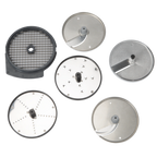 Thumbnail image #1 for Electrolux Professional 650197 6-Disc Slicing, Grating & Grid Set: 2mm, 3mm, 5mm, 7mm, 10mm, 10x10mm