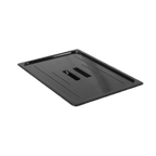 Thumbnail image #1 for Thunder Group PLPA7000CBK Full-Size Solid Polycarbonate Food Pan Cover, Built-In Handle, Black Case of 24