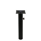 Thumbnail image #1 for Oak Street OD-SSBLS4-STD-UMB Table Base Column, Indoor/Outdoor, 27 in Dining Height, 4 in Diameter, Stamped Steel, Stainless