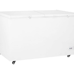 Thumbnail image #2 for Admiral Craft Equipment Corp. Black Diamond BDCF-16/2R Commercial Chest Freezer, 15.4 Cu. Ft., 2 Hinged Solid Lids, White