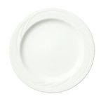 Thumbnail image #1 for Libbey Elan 905437983 Porcelain Plate, 8", Round, Medium Rim, Flat Edge