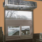 Thumbnail image #1 for Curtron Products 2-Go Pro DT-24 Drive-Through Window Air Curtain, Unheated, Up to 24"W x 48"H, Stainless Steel Housing