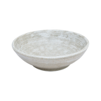 Thumbnail image #1 for Korin Inc Sougetsu BWL-MJ118-344 Asian Soup Bowl, Gray Brushstroke Swirl, 18 oz, 6-1/2 in Diameter x 2 in Height