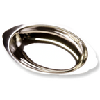 Thumbnail image #1 for Stanton Trading 4008 Au Gratin Dish, 8 oz, 6-inch Oval, Mirror Finish Stainless Steel Case of 72