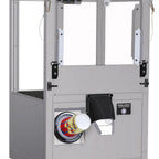 Thumbnail image #1 for Gold Medal Products 2784-00-010 Countertop Popcorn Staging Cabinet & Self-Serve Dispenser, Pushbutton, LED Sign, Cup Holder, Stainless Steel