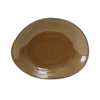 Thumbnail image #1 for Tuxton China Artisan GAJ-650 Oblong Ceramic Coupe-Rim Plate, 8-3/8 x 6-7/8 in 1 Dozen