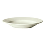 Thumbnail image #1 for Winco Birkhall BPB-2212RE-AW 22 oz Porcelain Pasta Bowl, 12-inch Round, Rolled Edge, American White 1 Dozen