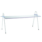 Thumbnail image #1 for G.E.T. Frilich Guard 3089083 . . Portable Adjustable Clear Acrylic Sneeze Guard, 29-1/2"W x 16-1/2"D x 15-2/5"H, Self-Service, Wire Legs
