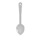 Thumbnail image #1 for Thunder Group PLSS111WH 11-Inch Solid Polycarbonate Serving Spoon, White, Non-Insulated Handle Case of 6 Dozen