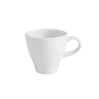 Thumbnail image #1 for G.E.T. Corona, Actualite PA1632804324 Cappuccino Cup, 5.5 oz., 4-1/3"dia., with handle, porcelain, bright white, / Custom Alto Grande Case of 2 Dozen