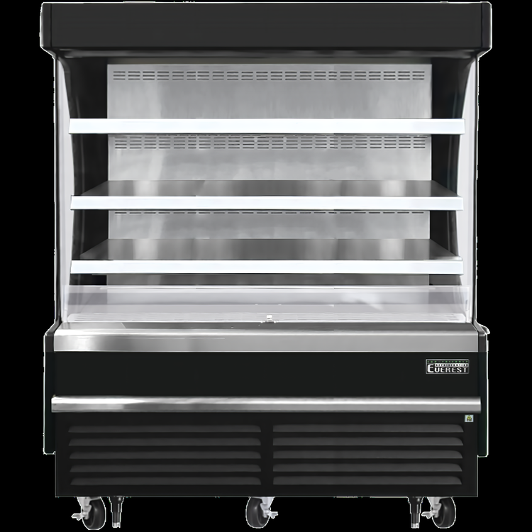 Product image #5 for Everest Refrigeration 60-Inch Vertical Open Air Merchandiser, Self-Contained Bottom-Mount, 15.4 Cu. Ft.