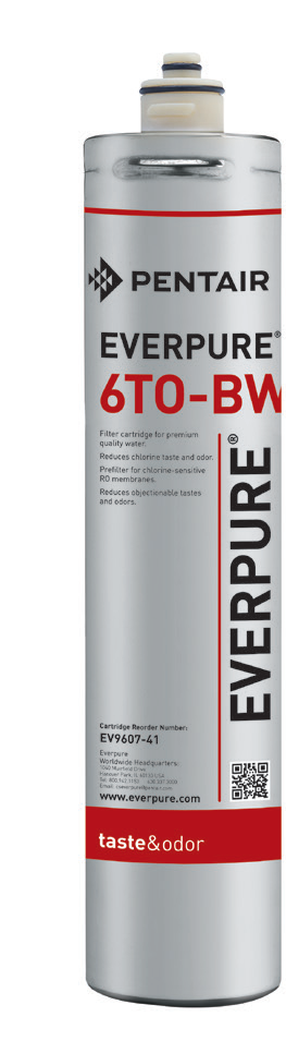 Product image #2 for Everpure 6TO-BW Water Filter Cartridge with Taste & Odor Reduction, 24,000-Gallon Capacity, 1.5 GPM