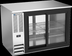 Thumbnail image #2 for 48-Inch Two-Section Food-Rated Pass-Thru Back Bar Refrigerator with 4 Sliding Glass Doors
