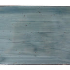 Thumbnail image #1 for Tableware Solutions USA Rustics by Continental 33RECT201-03 Blue Rectangular China Platter, 10-1/2" x 6-1/4" Case of 12