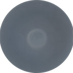 Thumbnail image #1 for International Tableware Strata™ SR-44 Footed Bowl, 38 oz, Round Stoneware, Reactive Glaze, Two-Tone Nevada Grey/Sand 1 Dozen