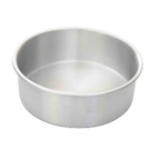 Thumbnail image #1 for Thunder Group ALCP0602 Round Aluminum Layer Cake Pan, 6" Diameter x 2" Deep Case of 36
