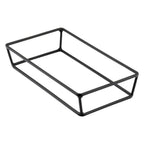 Thumbnail image #1 for Global Tableware Collective Dalebrook, Buffet Stands DBTB3400 Rectangular Metal Buffet Stand, Black, 9-5/8" x 6" x 2-1/8"