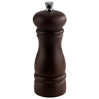 Thumbnail image #1 for Libbey APS Germany - Mills APS 40571 Pepper Mill, 6" H, Stainless Steel & Dark Brown German Beachwood, Adjustable Grind