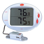 Thumbnail image #1 for Cooper-Atkins T158-0-8 Digital Indoor/Outdoor Min/Max Thermometer with Remote Sensor, -58° to 158°F Remote Range