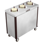 Thumbnail image #1 for Caddy CM-S-103 Unheated Enclosed Dish Dispenser, 3 Compartments, Adjustable for 5–9" Round Plates