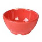 Thumbnail image #1 for Thunder Group CR5804RD Melamine Soup Bowl, 10 oz, 4-5/8 in Diameter, Orange Case of 6 Dozen
