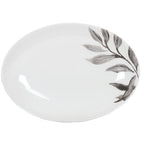 Thumbnail image #1 for Cal-Mil Botanica 22352-11-118 Oval Coupe Melamine Platter, Gloss Finish, 10-3/4"W x 7-3/4"D Case of 6