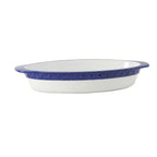 Thumbnail image #1 for Tuxton China DisplayTux EAC-101 Porcelain Oval Casserole Dish, 3-1/2 qt., 17-3/4", with Handles, without Lid Case of 2