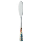 Thumbnail image #1 for Reserve by Libbey - Pebblestone 702 053 Butter Spreader, 6-1/4", 18/8 Stainless Steel, Flat Micro-Burnt Finish Handle