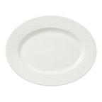 Thumbnail image #1 for Steelite International Steelite Distinction, Morella 9120C1291 Oval Plate, 13 x 10.25 in, Alumina Vitrified Ceramic 1 Dozen