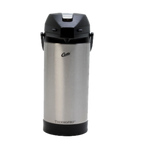 Thumbnail image #1 for Curtis ThermoPro TLXA0101S000 Stainless Steel Airpot Dispenser, 128 oz, Lever-Action Case of 6
