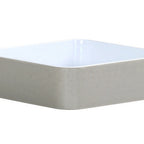 Thumbnail image #1 for Cal-Mil 24130-8-102BOWL Square Melamine Bento Sushi Box with Bowl, Ash, 8.25"W x 8.25"D x 2"H Case of 3