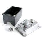 Thumbnail image #2 for Espresso Parts Barista Basics EPPRCT6102 Countertop Stainless Steel Rinser, 10.1"W x 7"D x 7"H