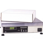 Thumbnail image #1 for Penn Scale Pennsylvania Scale 7300-HR Bench Weighing Scale, 200 lb Capacity, 12 x 14 in Stainless Steel Platform, LED Display