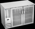 Thumbnail image #2 for Beverage-Air 48-Inch Two-Section Shallow-Depth Back Bar Refrigerator with 2 Glass Doors, 12.56 Cu. Ft.