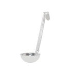 Thumbnail image #1 for CAC China SLD6-30 3 oz Stainless Steel Ladle with 6" Hooked Handle, One-Piece Case of 120